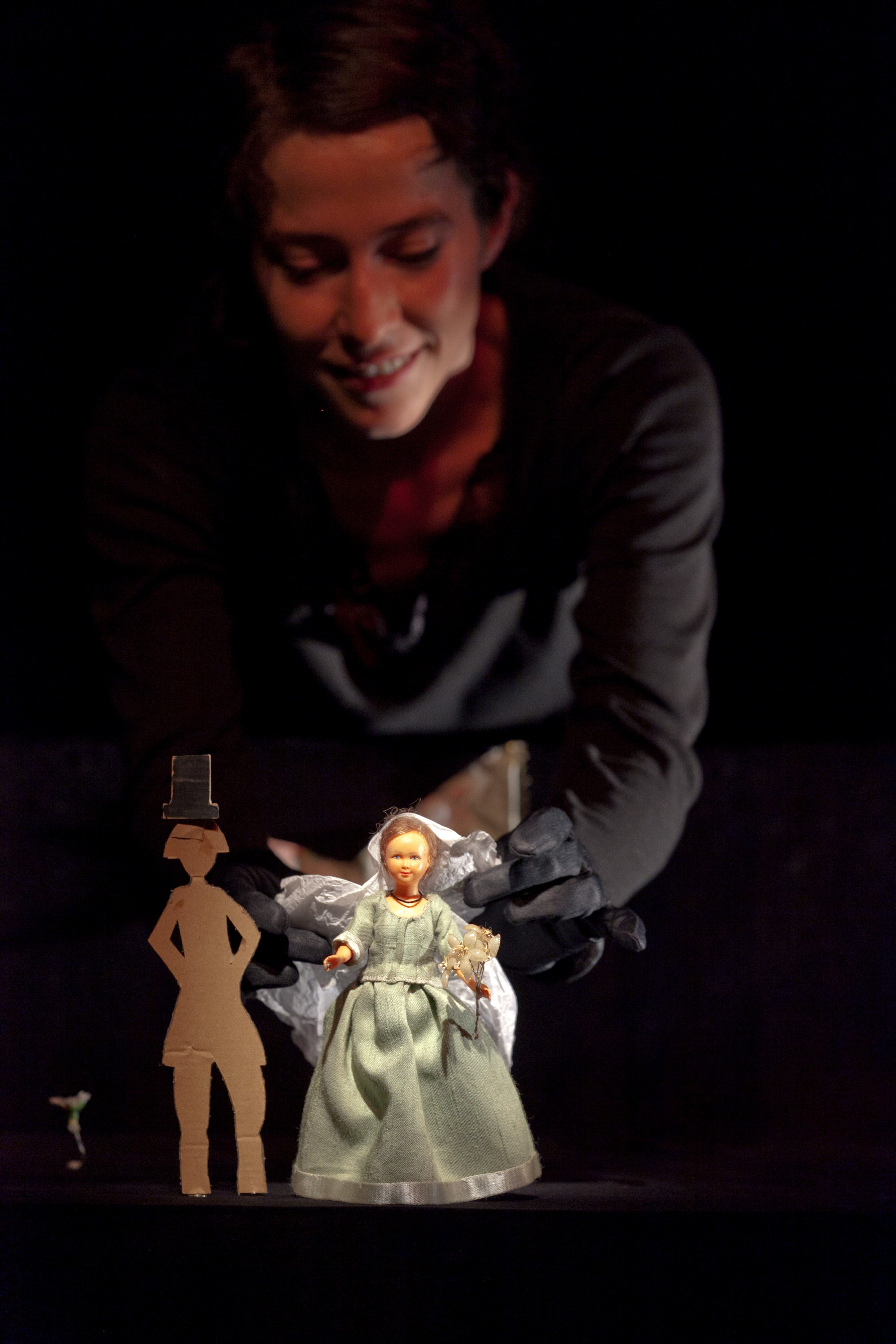 Spectacle Madame Bovary de la compagnie Les Karyatides, photographie de Yves Gabriel