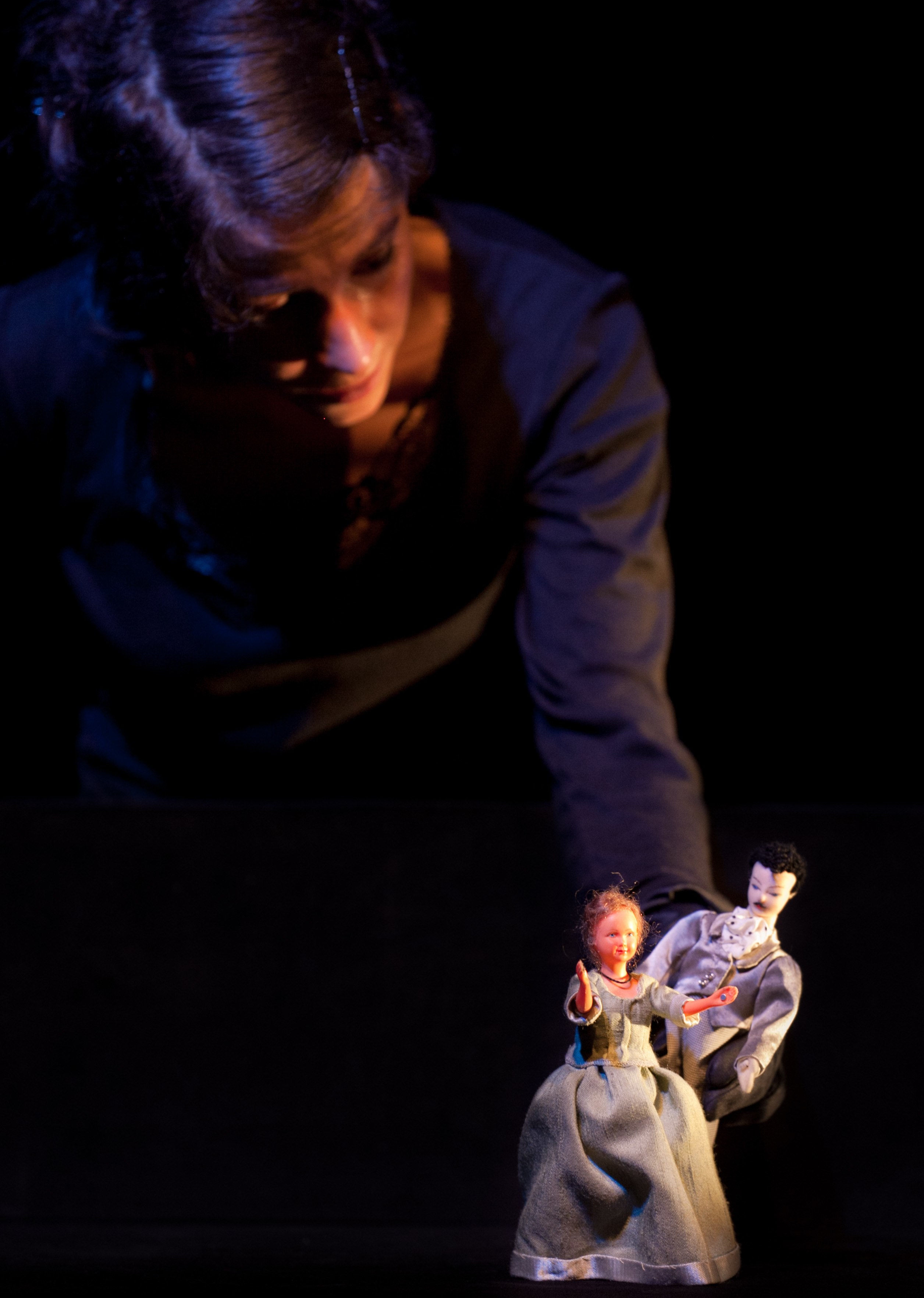 Spectacle Madame Bovary de la compagnie Les Karyatides, photographie de Yves Gabriel